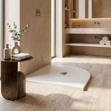Piatto Doccia Ax Surface Curvo Bianco