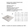 Piatto doccia marmoresina cemento k3