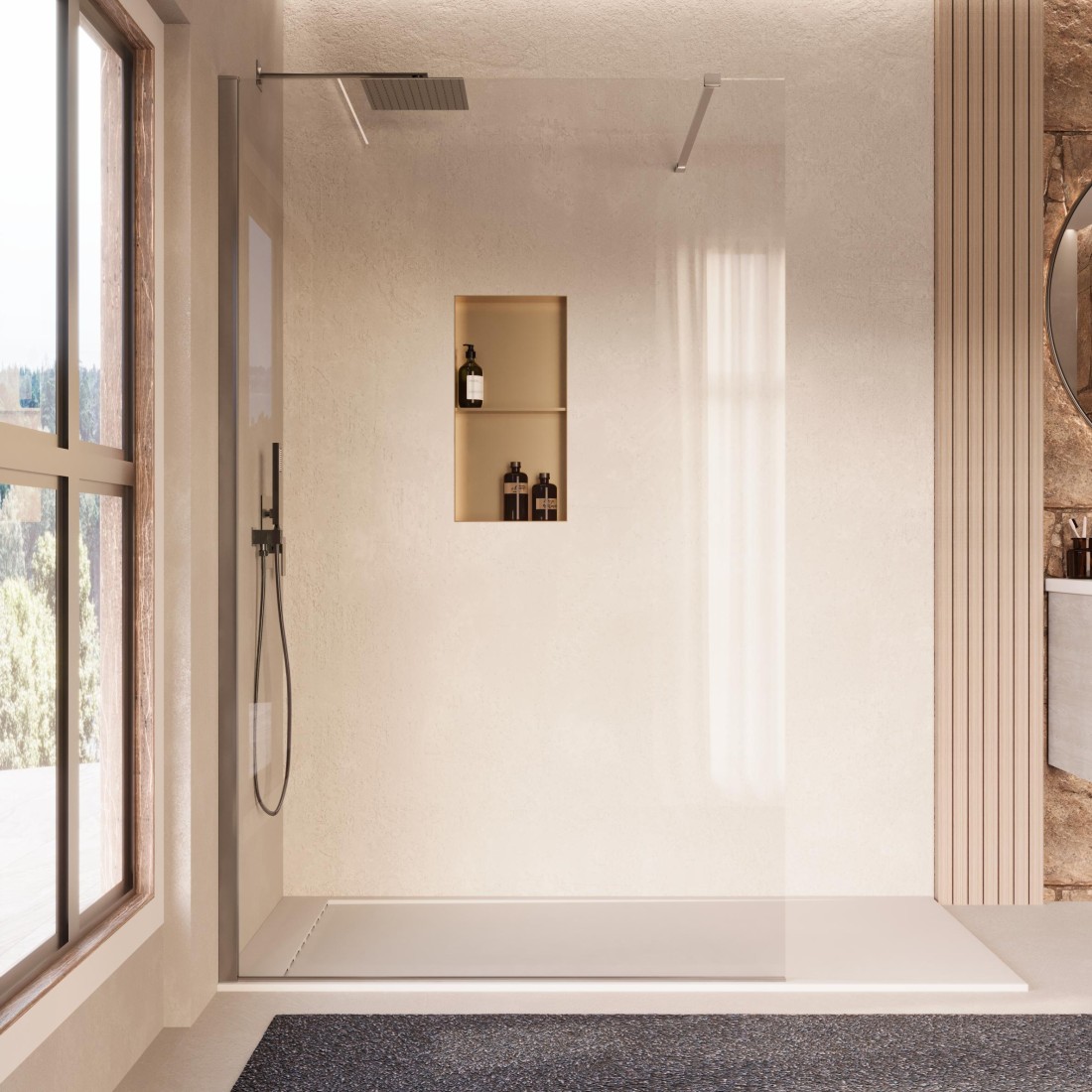 Parete doccia walk in SOLDA