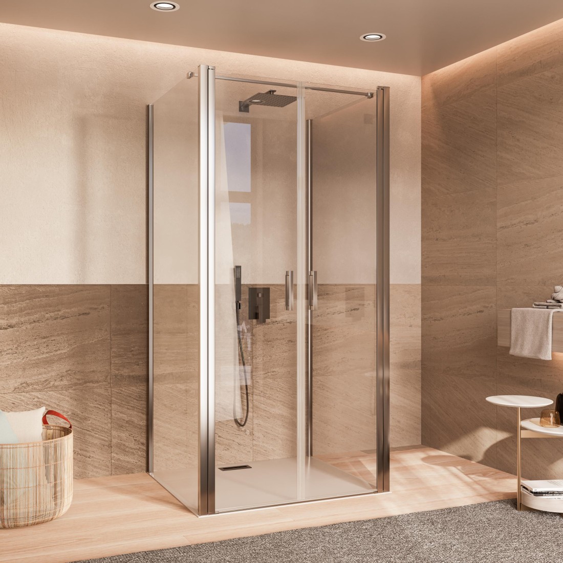 Box doccia tre lati DESALP