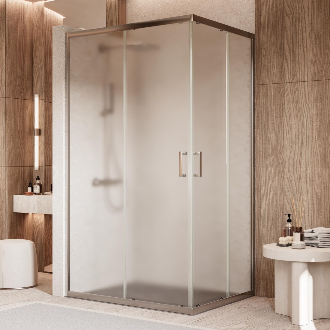 Box doccia Nebula Satinato