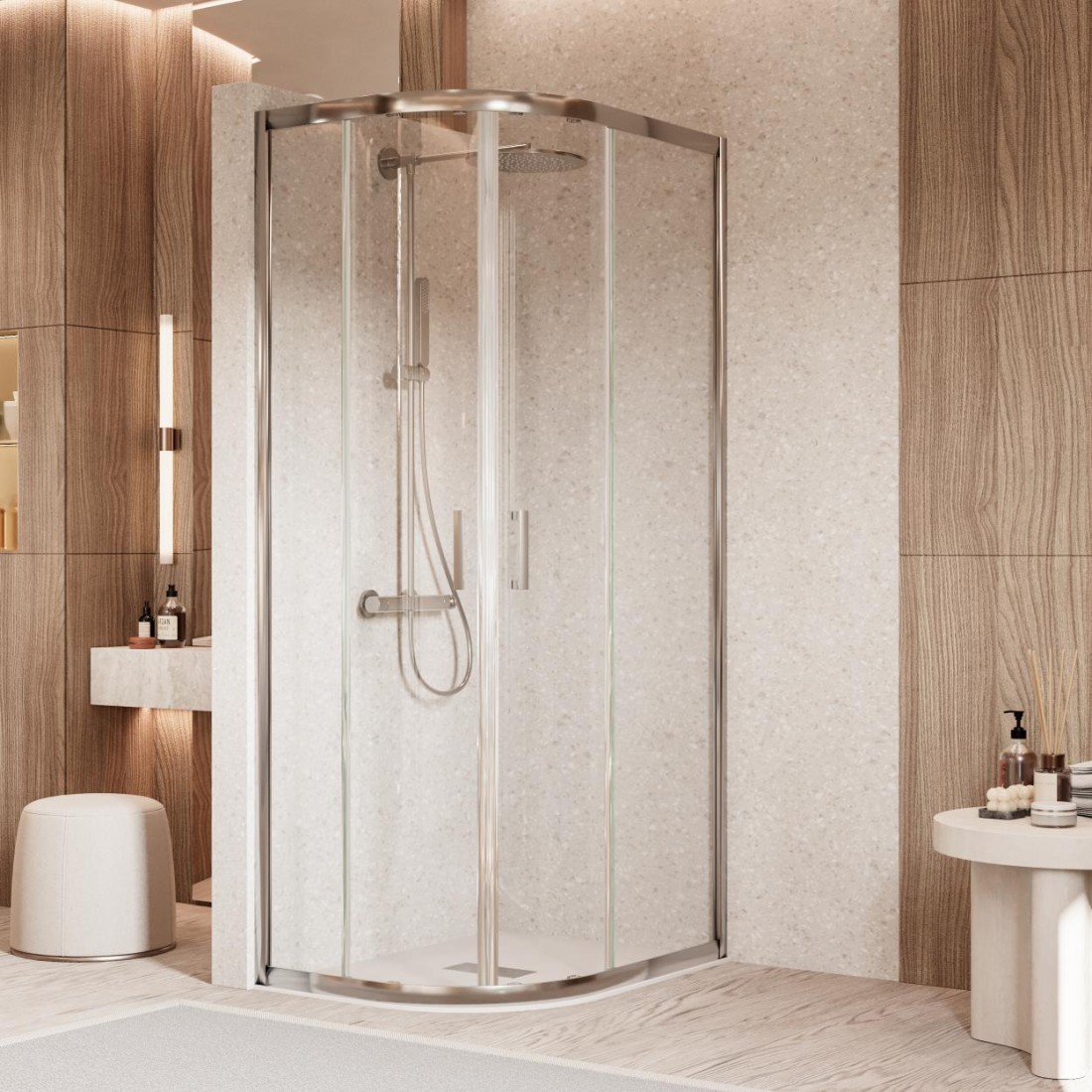 Box doccia Nebula Semicircolare