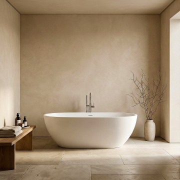 Vasca freestanding opaca Same