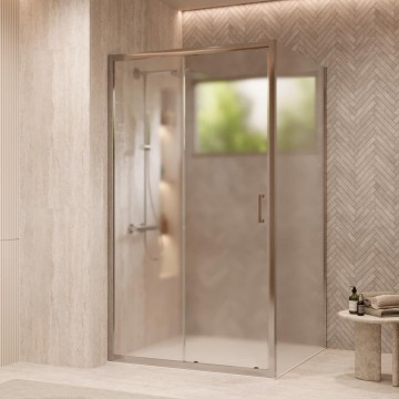 Box doccia due lati NUBE OPACA