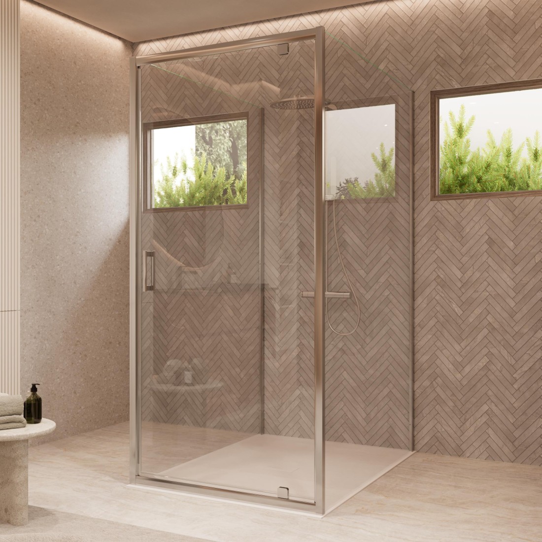 Box doccia Nube Trio Battente