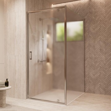 Box doccia Nube Duo Battente Opaca