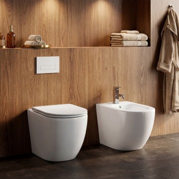 Sanitari filo muro traslati senza brida NEW SAME