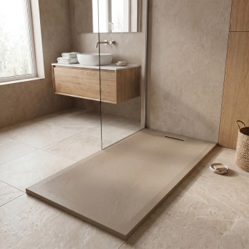 Piatto Doccia Ax Cover Tortora